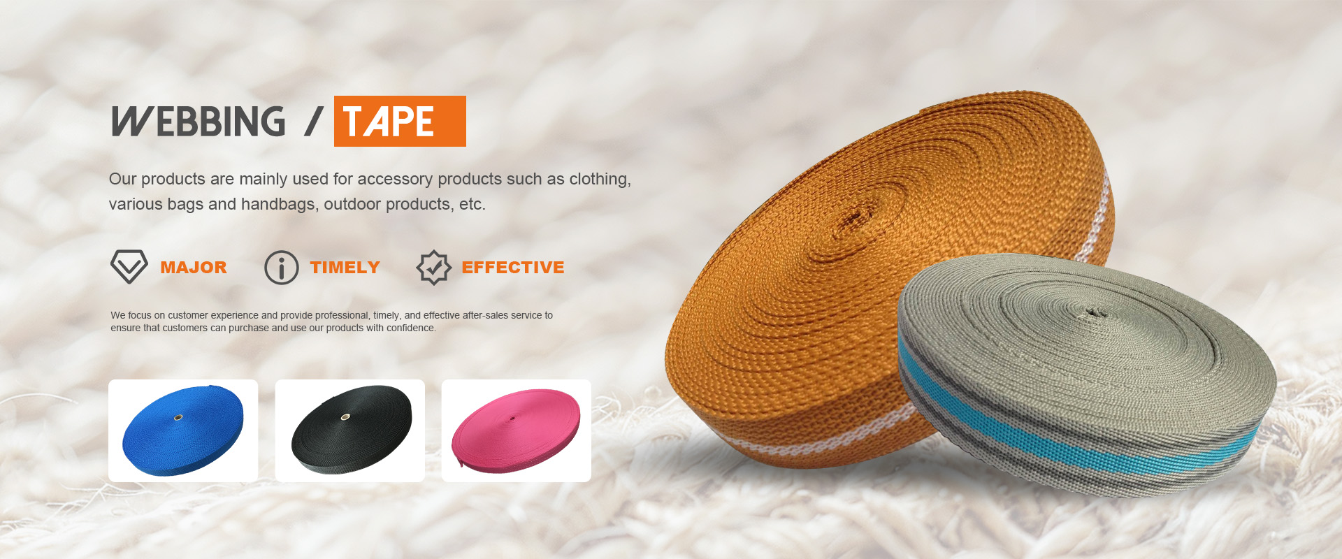 China Webbing Supplier