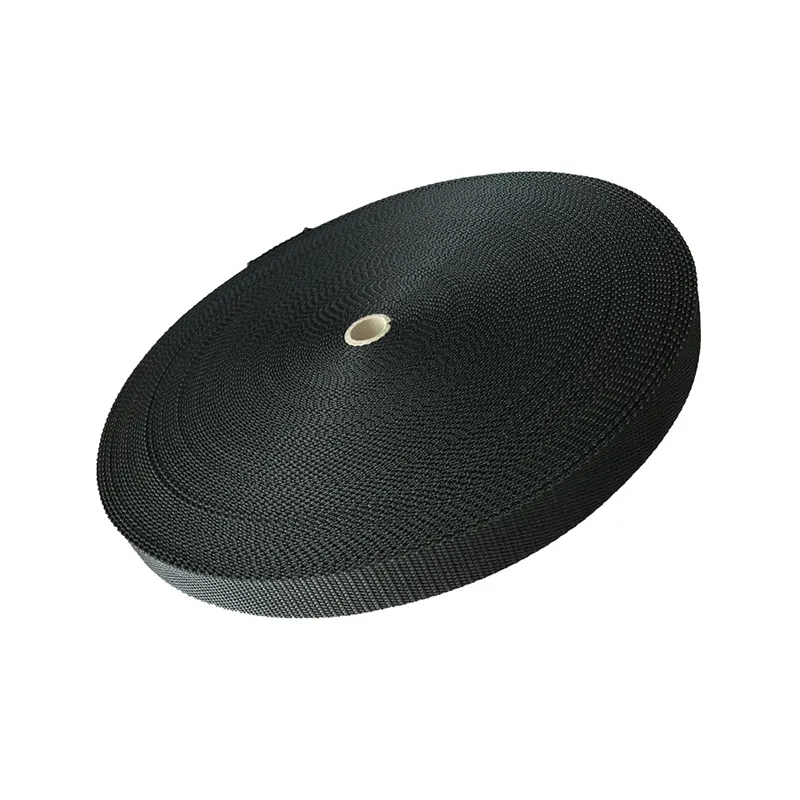 Black 25mm Heavy Webbing